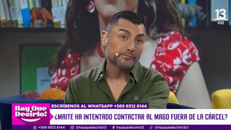 Andrés Caniulef y la última conversación de Jorge Valdivia con Maite Orsini
