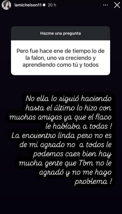 Historia Ignacia Michelson.