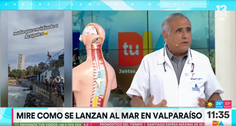 Peligros de los piqueros en Valparaíso