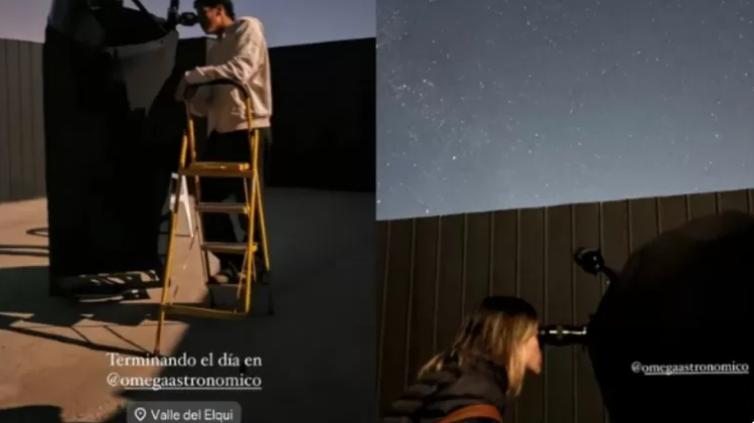 Las románticas vacaciones de Máximo Menem y su novia Emilia.