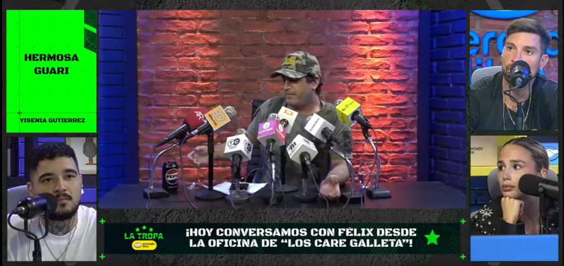 Félix Soumastre defendió su amistad con Dash y Malito Malozo.