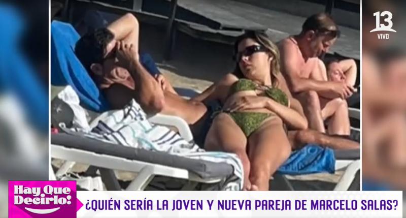 Marcelo Salas fue captado en Cachagua junto a su supuesta nueva conquista.