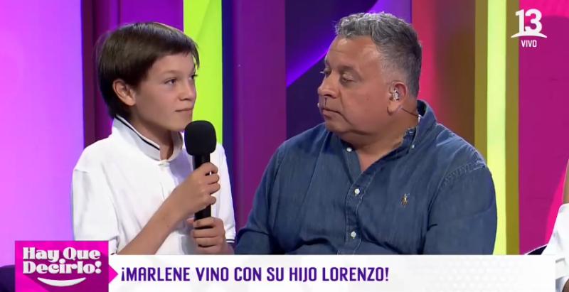 Así de grande está el hijo de Marlen Olivari con Luciano Marocchino.