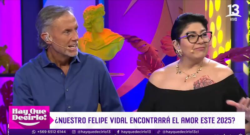 Predicciones de Vanessa Daroch para Felipe Vidal en 2025