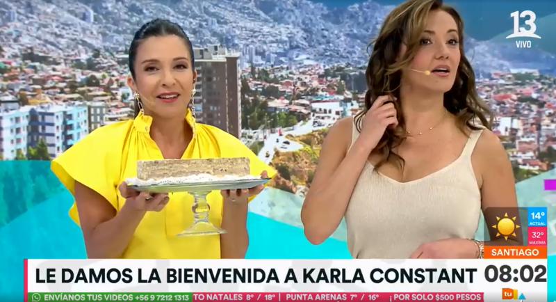 Dúo femenino se tomará "Tu Día" esta semana: Karla Constant llegó con regalos para acompañar a Priscilla Vargas en el matinal