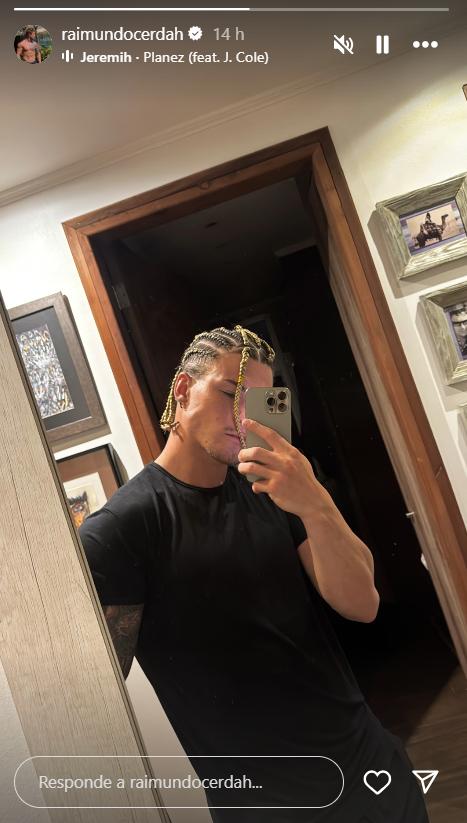 Así luce ahora Raimundo Cerda.