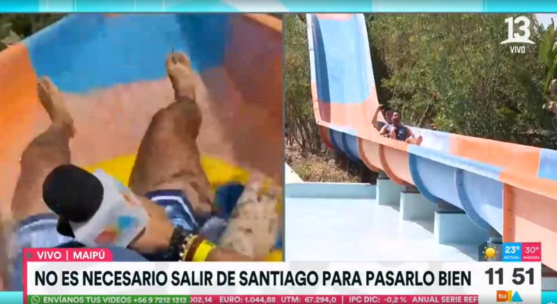 Rodrigo Pérez tobogán