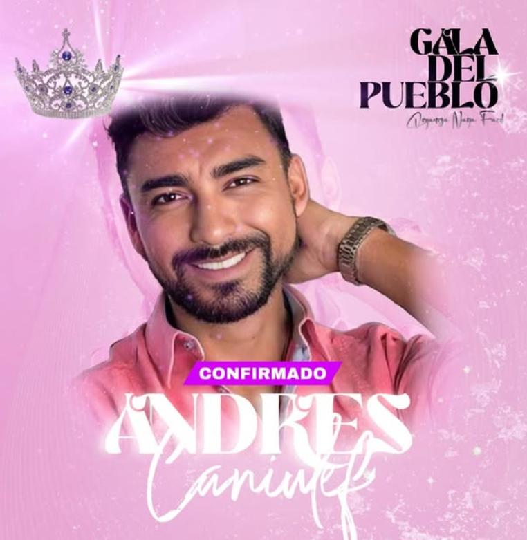 Nuevo confirmado a la Gala del Pueblo de Naya Fácil.