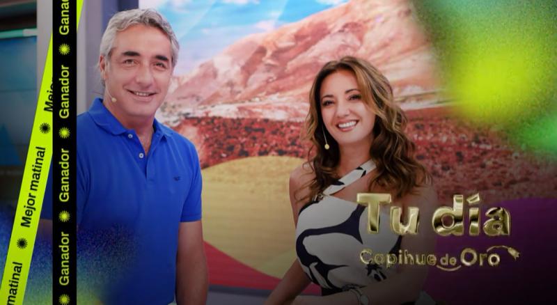 Tu Día se quedó con el premio de Mejor Matinal en el Copihue de Oro 2025.