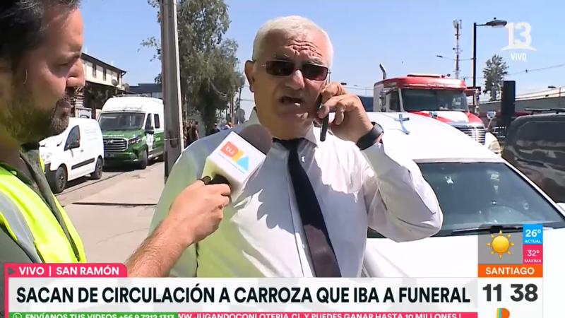 Carroza fúnebre retirada de circulación