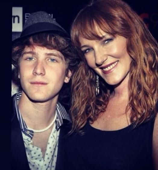 Catalina Pulido y su hijo Sasha.