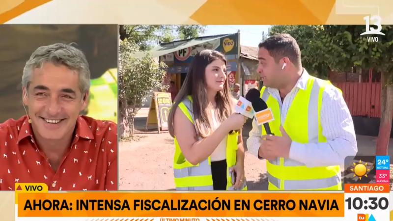 Notera de "Tu Día" protagoniza divertido crossover con periodista de otro canal