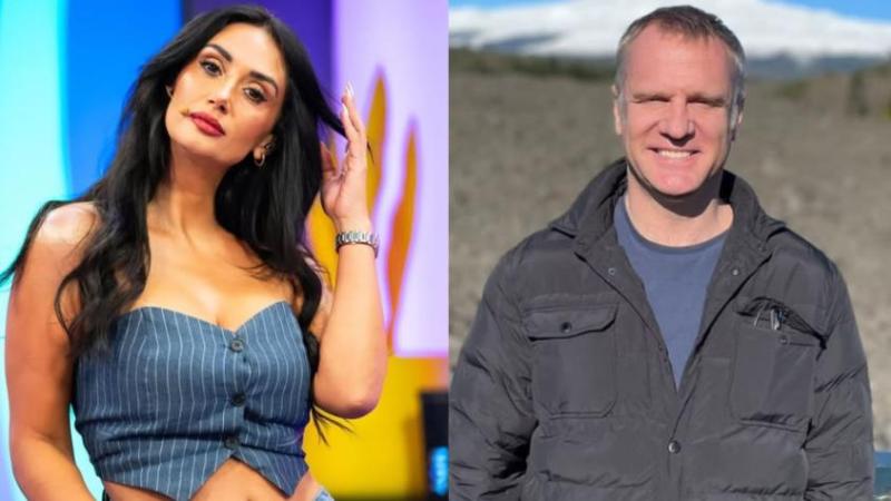 Pamela Díaz y Felipe Kast