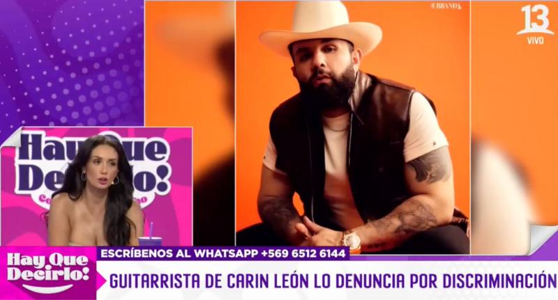 Previo a su show en Viña 2025: Carin León fue denunciado por su ex guitarrista