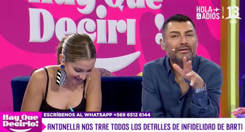 Andrés Caniulef destapa romance entre Kenita Larraín y Marcelo Barticciotto