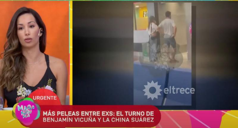 Benjamín Vicuña y China Suárez captados discutiendo en aeropuerto de Buenos Aires
