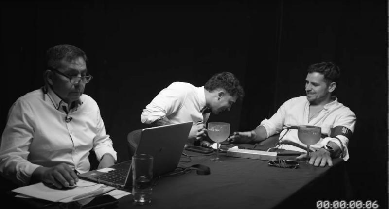 Pangal Andrade en el programa La Verdura