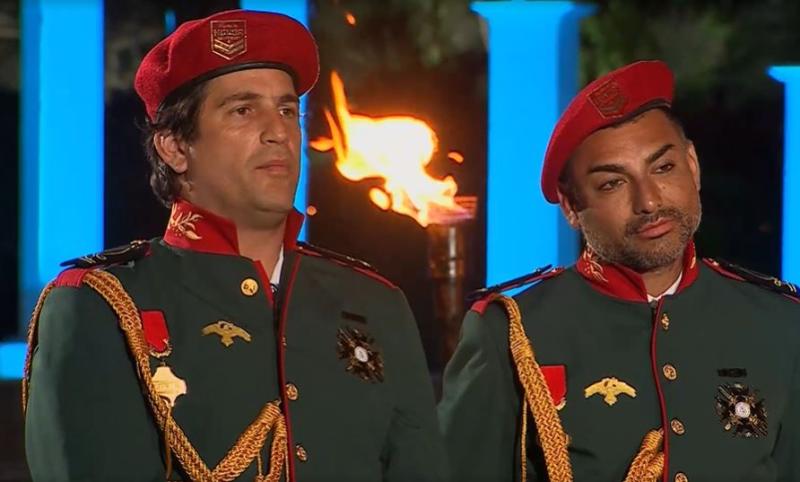 Félix Soumastre y Andrés Caniulef en la Corte Marcial