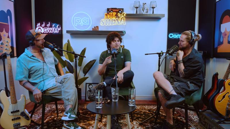 Francisco Durán de Los Bunkers en podcast Me Suena.