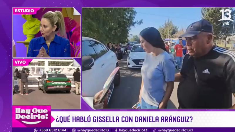 Gissella Gallardo hablando de Daniela Aránguiz en "¡Hay que decirlo!"