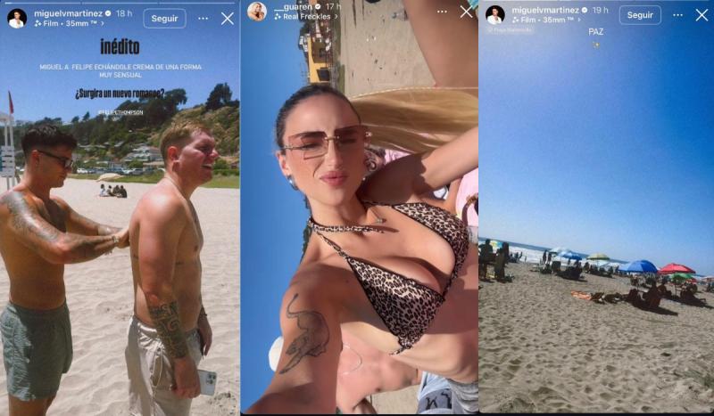 "Guarén" y Miguel en sus respectivos IG.