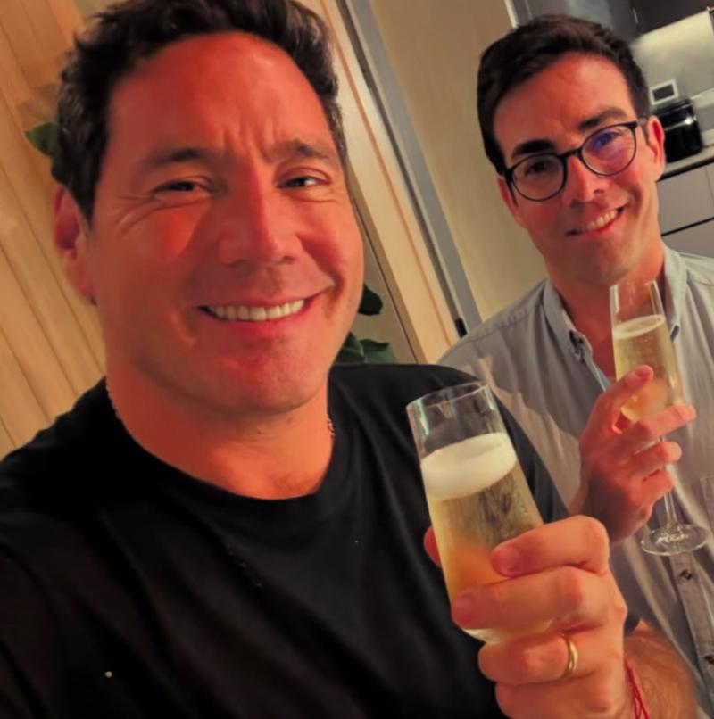 Pancho Saavedra y Jorge Uribe - Instagram