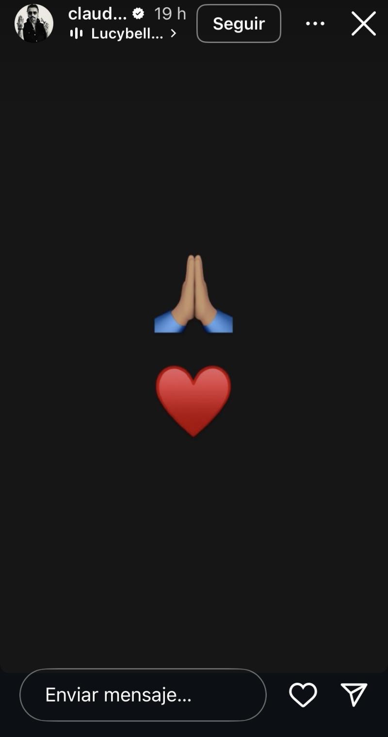 Claudio Valenzuela, vocalista de Lucybell - Instagram