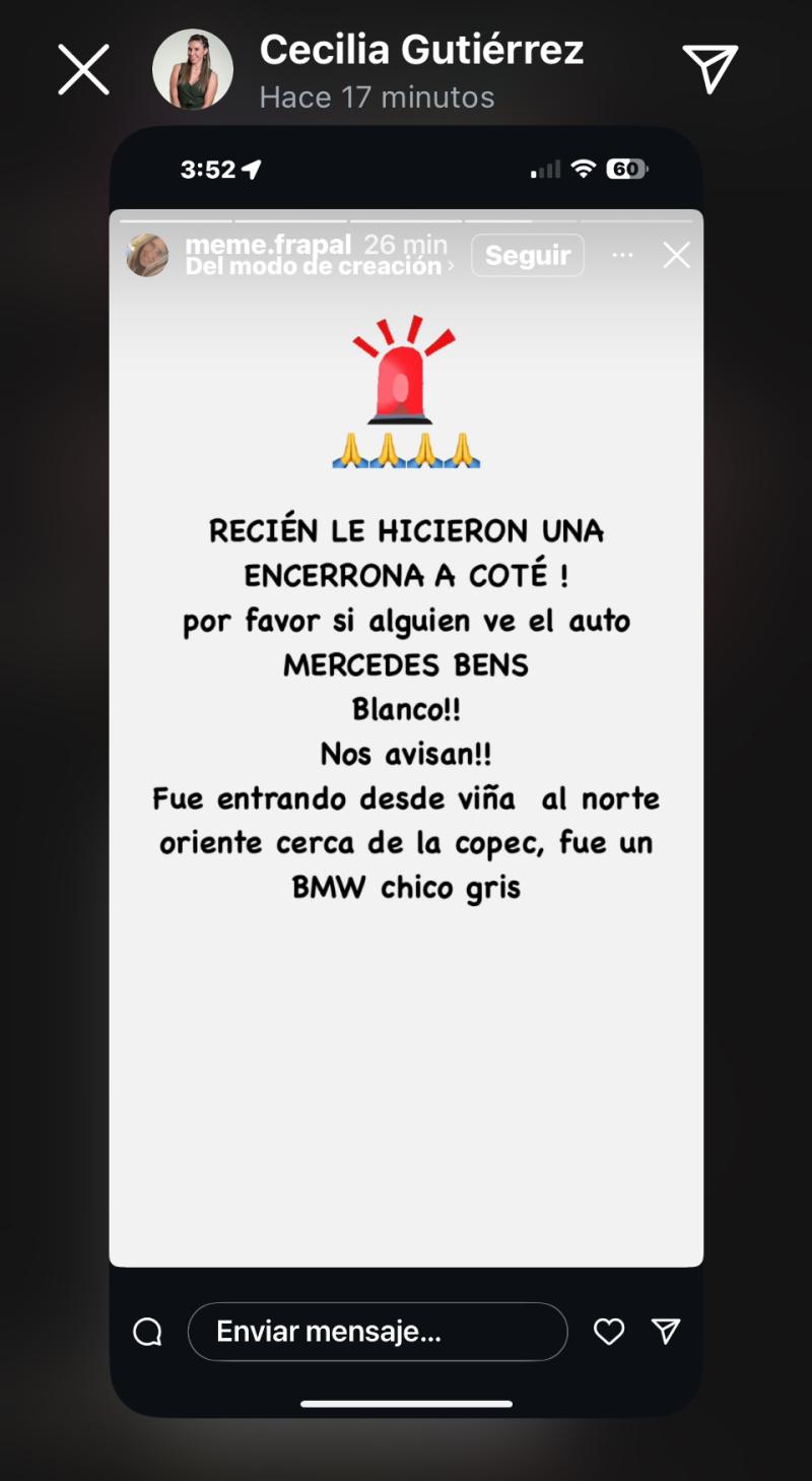 Coté López sufrió encerrona en Viña del Mar