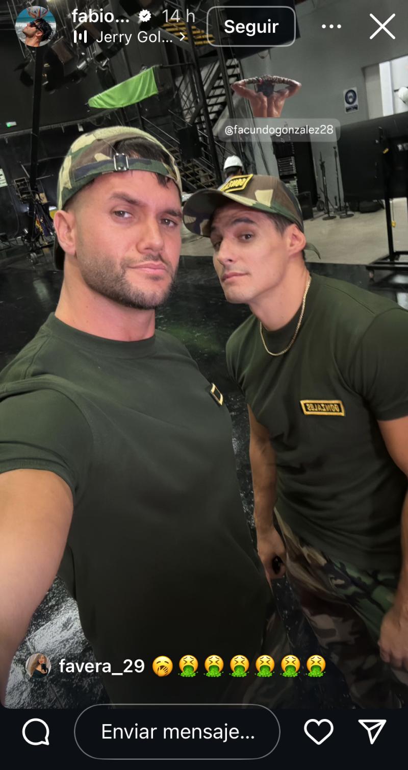 Fabio Agostini y Facundo González - Instagram