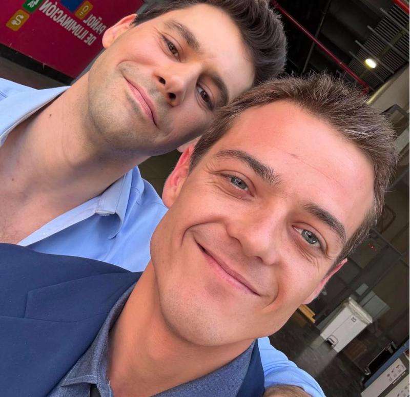 Pedro Campos y Simón Pesutic - Instagram