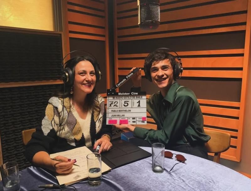 Carolina Paulsen y su hijo actor, Diego Mayegas - Instagram