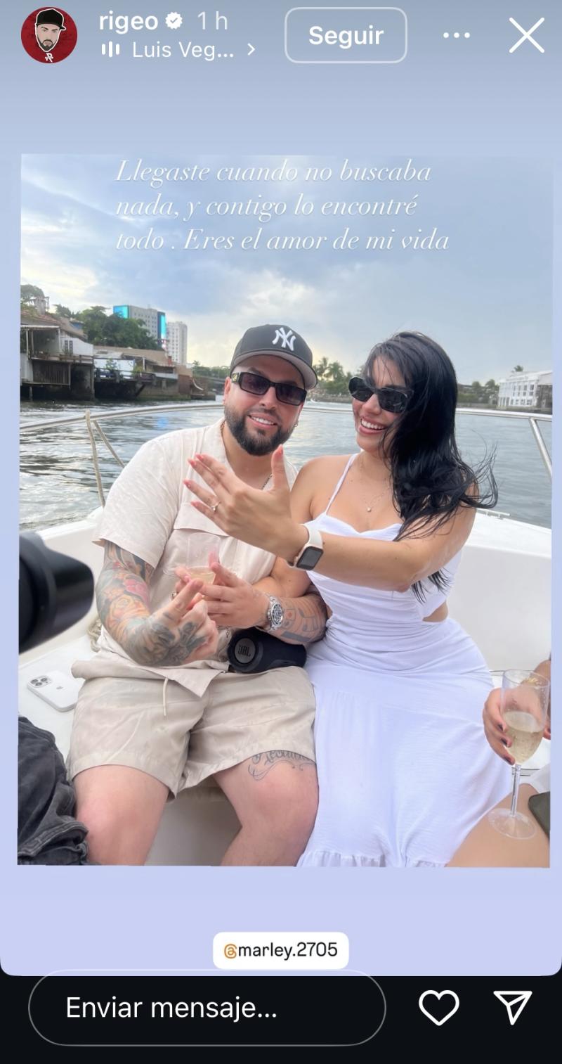 Rigeo y Marley Contreras - Instagram