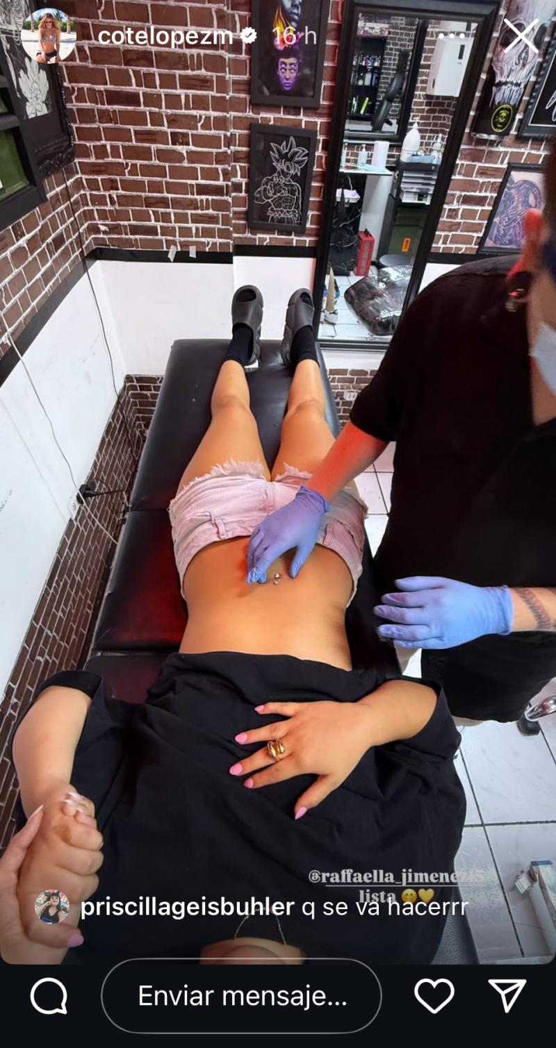 Raffaella Jiménez, hija de Coté López y Luis Jiménez - Instagram