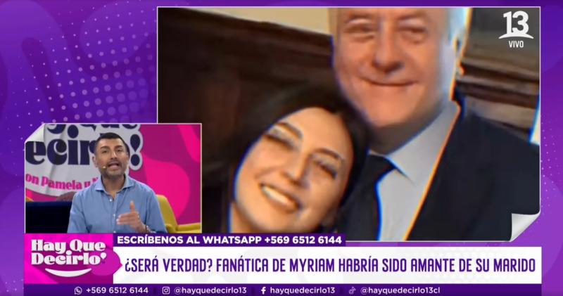Revelan perturbador detalle sobre la supuesta amante del ex de Myriam Hernández