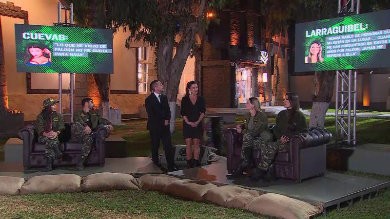 Fanny y Faloon en actividad de Palabra de Honor