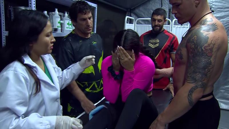 Fanny no quiere lesionarse