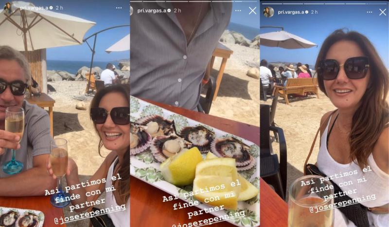 Priscilla Vargas y José Luis Repennig - Instagram.