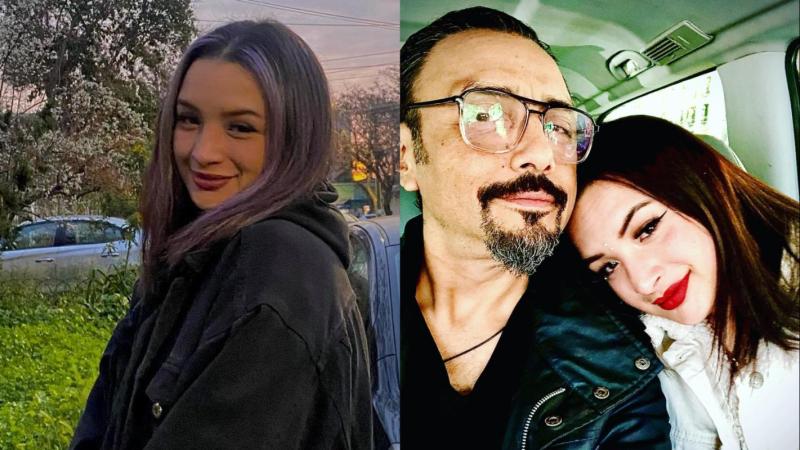 Claudio Valenzuela junto a su hija Amaya | T13