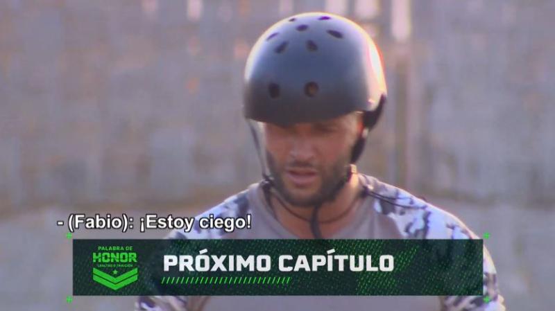 Fabio dice que está ciego