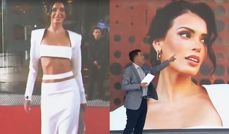 Cony Capelli fue una de las mejores vestidas de la alfombra roja de los Copihue de Oro 2025