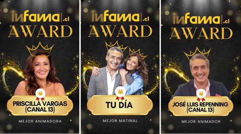 "Tu Día" gana como Mejor Matinal en los Premios Infama