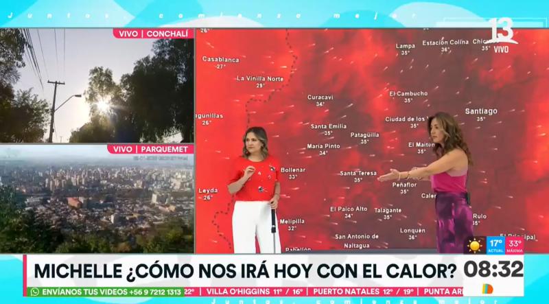 Michelle Adam y un nuevo informe del tiempo en Tu Día