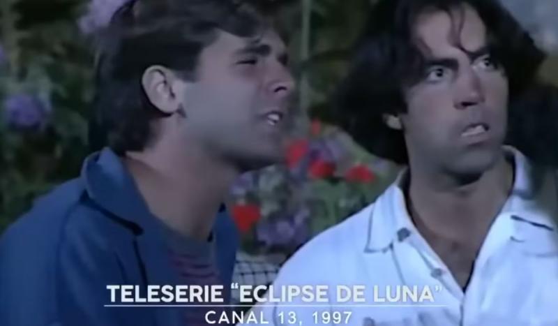 Felipe Viel en Eclipse de Luna de Canal 13, 1997