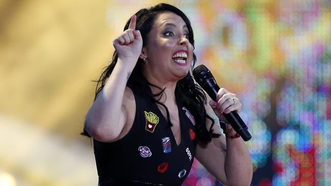 Chiqui Aguayo en el Festival de Viña del Mar 2017