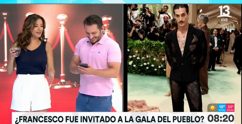 Francesco Gazzella bromea con los looks más extravagantes para asistir a una gala