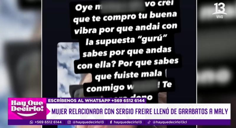 Insultos a Maly Jorquiera