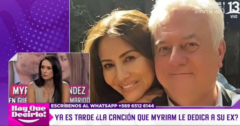 Panel de "Hay que decirlo!" se refiere a la nueva canción de Myriam Hernández