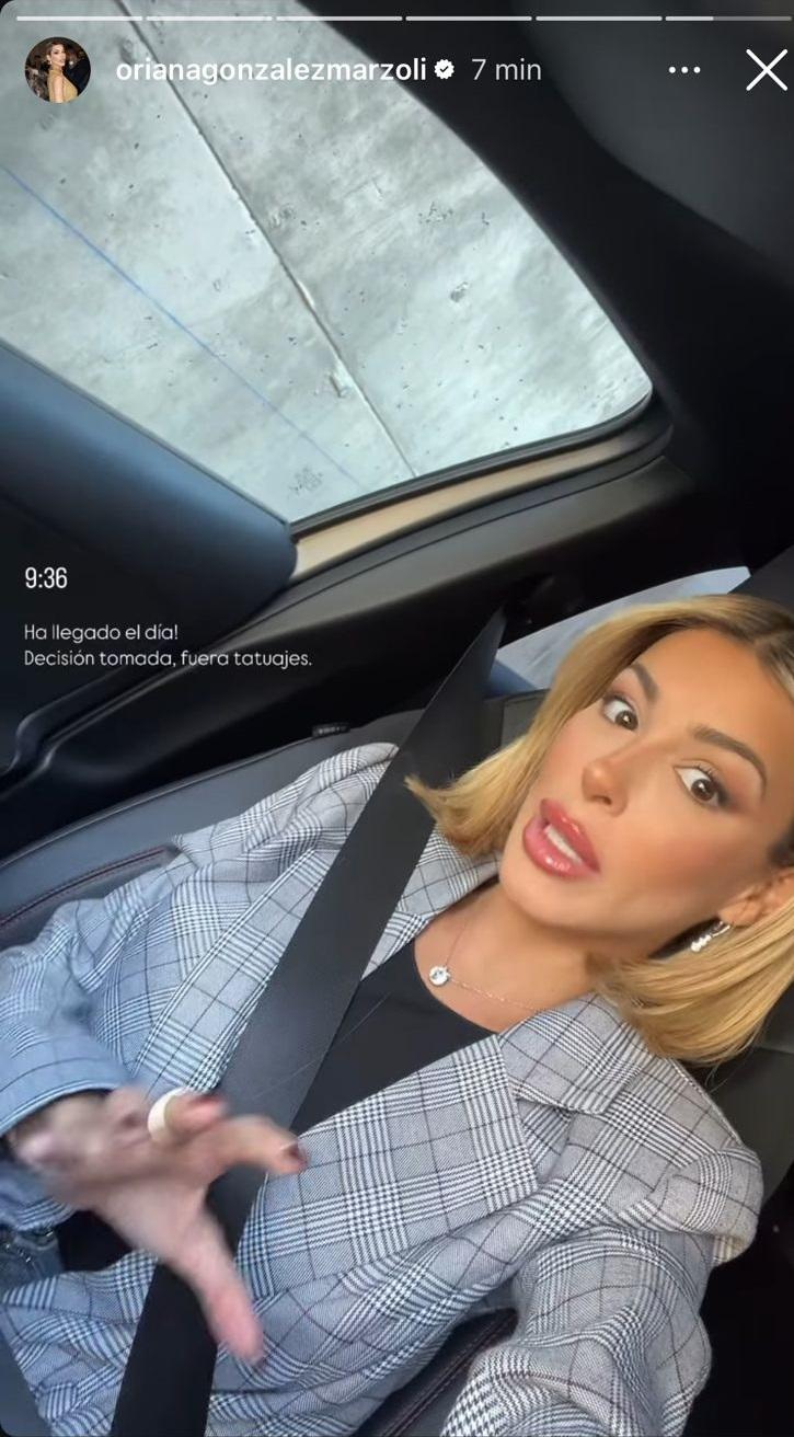 Oriana Marzoli - Créditos Instagram