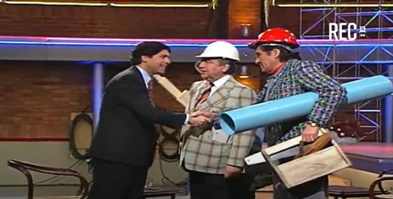 El trío de "Pinto, Paredes y Angulo" en Noche de Ronda 1994