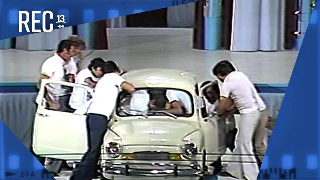 Cuántos caben en un Fiat 600 en "Sábado Gigante"
